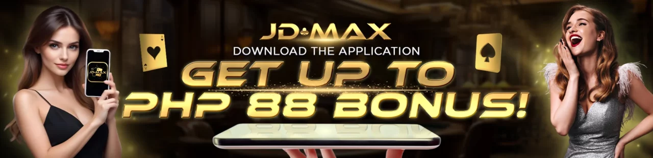 download jdmax online casino and gambling app and get bonus up to php 88